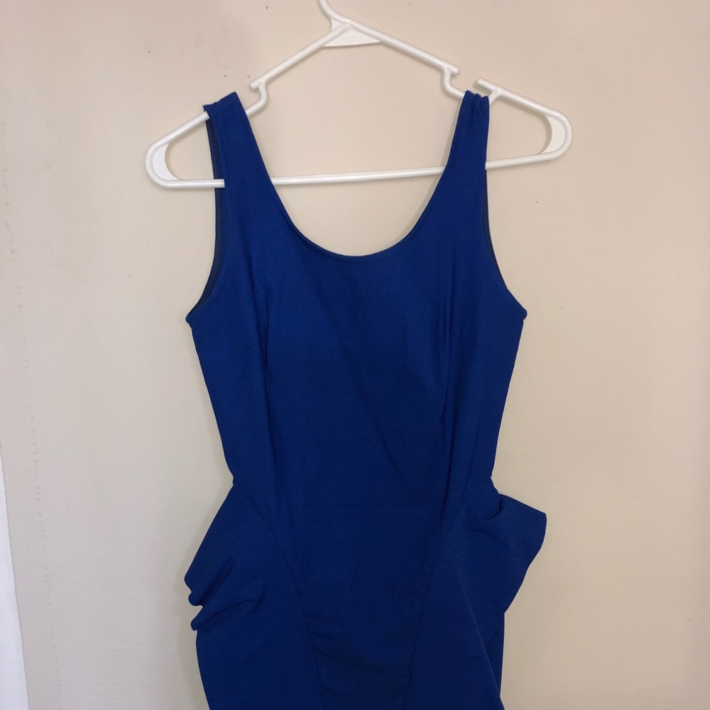 short length frilly form fitting dress